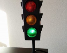 Create Your Own Traffic Signal Status Lamp with Adafruit Flora, Neopixels, and Python